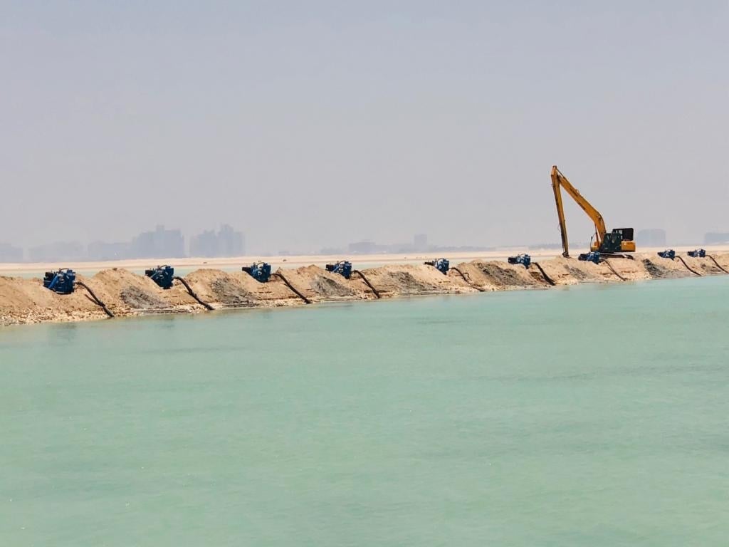Khansaheb Sykes shows strength in numbers for major dewatering operation