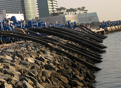 Pump Hire for Docks Ports & Harbours from Khansaheb Sykes