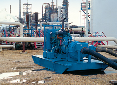 Pump Hire for Refineries and Power Stations from Khansaheb Sykes