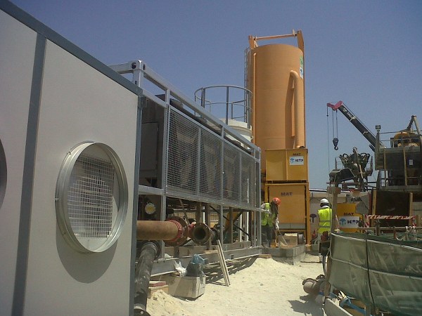 3-chiller-and-ahu-rental-bah_600x450 Andrews Sykes climate rental - assisting clients in Bahrain with a chilled water and cool air solution for their boring Machine and for cool ventilation while they bore a 5m dia shaft over 26km under 10m of ground to link facilities.