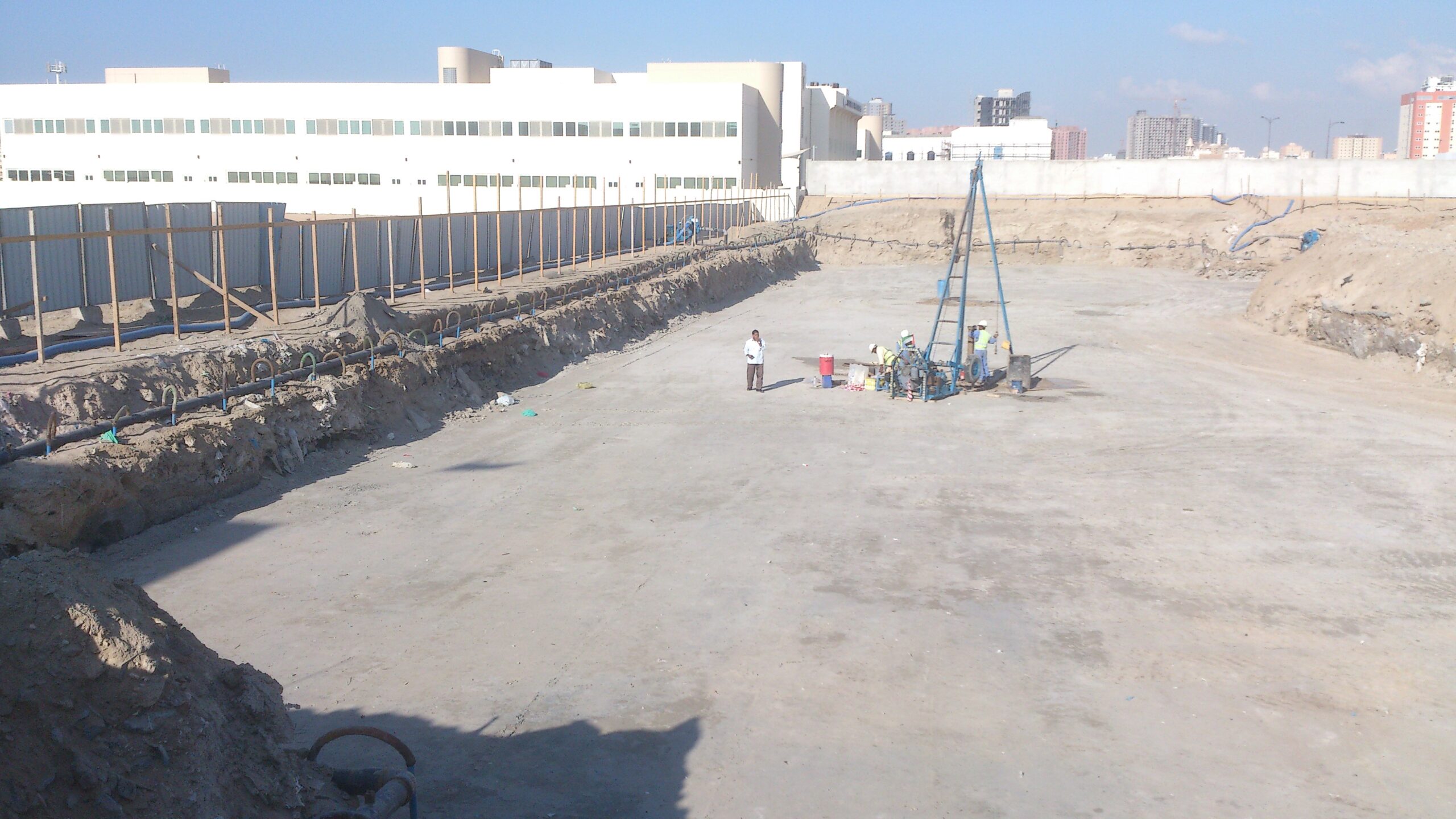 DSC_2235 Dewatering performed for construction of School in Sharjah, UAE