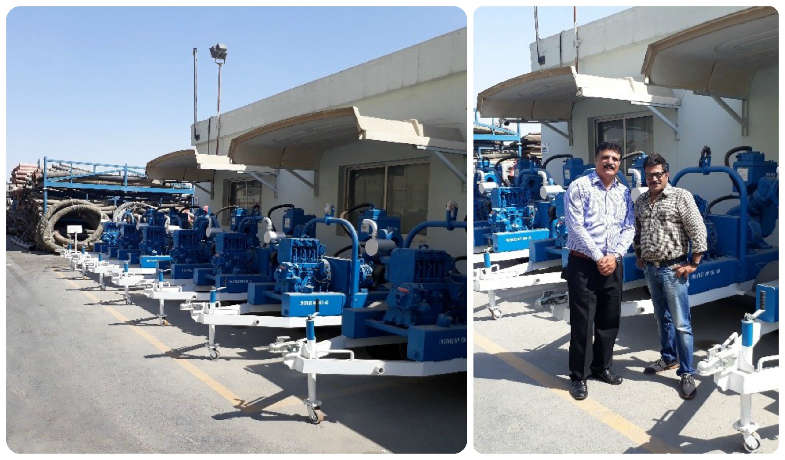 KS -Lister Delivering Emergency Dewatering Pumps across the UAE powered by Lister Petter Engines