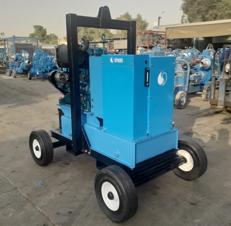 Khansaheb Sykes HS100 Abu Dhabi petroleum company purchases dewatering solution