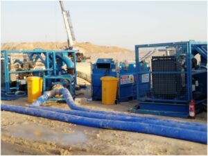 Khansaheb Sykes provides Emergency over-pumping for Flooded site