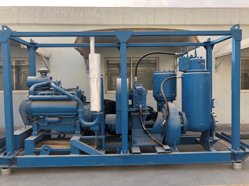 UVS12 Sykes Dewatering Pumps- a blast from the past