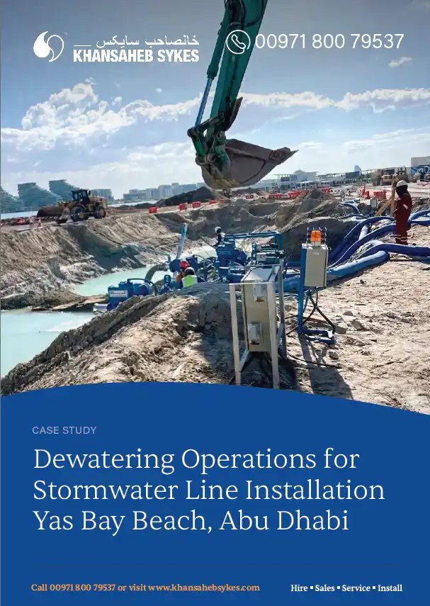 1st page - Dewatering Operations for Stormwater Line Installation